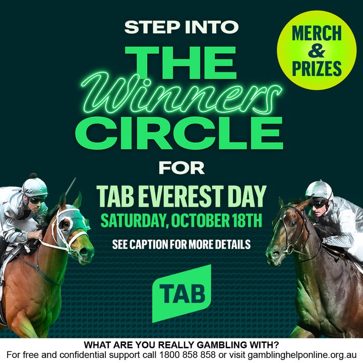 Featured image for “TAB Everest Day Winners Circle Event: Racing Excitement at Sporting Legends”